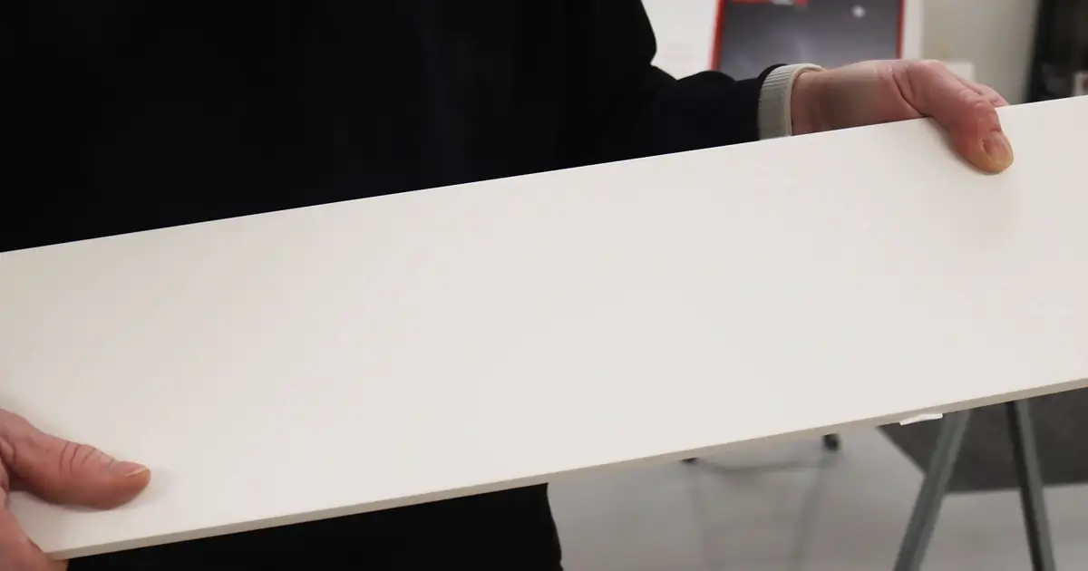 Eksempel på Solid Surface materiale Corian eller Kerrock - vi designer din unikke bordplade - Krejsing